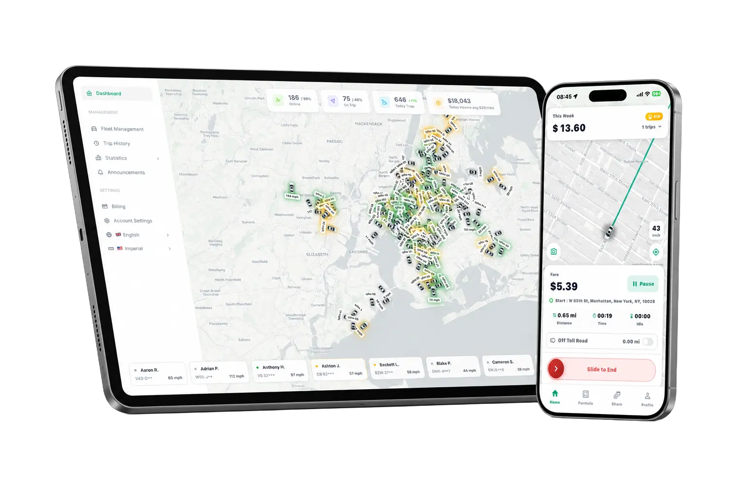 MeterBoard App Preview